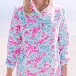 Lilly Pulitzer Skipper upf 50 Lobstah Roll size xl